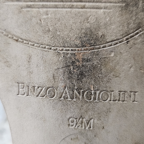 Enzo Angiolini Carmel & Rose Gold Leather Upper Ballet Flats Size 9.5 M - Picture 10 of 12